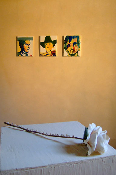 A rose has 23 teeth 2007, mixed media installation